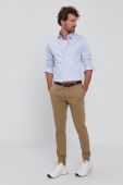 Сорочка Tiger Of Sweden чоловіча slim класичний комір колір блакитний