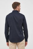 Сорочка Armani Exchange чоловіча колір синій slim класичний комір (2147361)