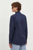 Сорочка HUGO чоловіча колір синій slim класичний комір (3511147)