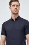 Сорочка Armani Exchange чоловіча колір синій regular класичний комір (3038657) Сорочка Armani Exchange чоловіча колір синій regular класичний комір (3038657)
