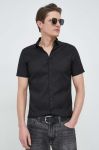 Сорочка Armani Exchange чоловіча колір чорний regular класичний комір (3038652) Сорочка Armani Exchange чоловіча колір чорний regular класичний комір (3038652)