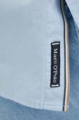 Бавовняна сорочка Marc O'Polo чоловіча regular комір button-down колір блакитний