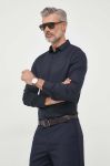 Сорочка Armani Exchange чоловіча колір синій regular класичний комір (3441172) Сорочка Armani Exchange чоловіча колір синій regular класичний комір (3441172)