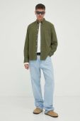 Сорочка Marc O'Polo чоловіча колір зелений regular комір button-down
