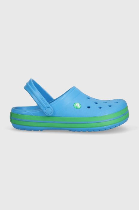 Шльопанці Crocs Crocband жіночі колір зелений 11016