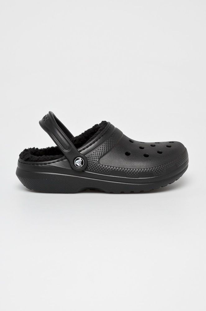 Crocs  Шльопанці Classic Lined Clog 203591 203591.CLASSIC.LINED.BL-BAL/PINK/O колір чорний (112281)