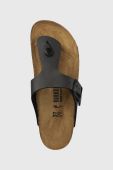 В'єтнамки Birkenstock Ramses жіночі колір чорний на плоскому ходу 44793.BLK-BLACK