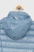 Пухова дитяча безрукавка EA7 Emporio Armani колір блакитний (2935788)