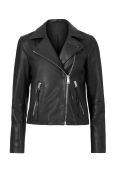 AllSaints - Шкіряна куртка Dalby Biker колір чорний