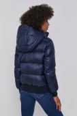 Пухова куртка Armani Exchange жіноча колір синій зимова (1585971)