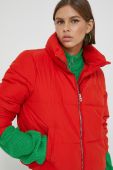 Куртка Only жіноча колір червоний зимова