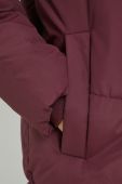 Куртка Noisy May жіноча колір бордовий перехідна