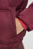 Куртка Noisy May жіноча колір бордовий зимова