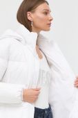 Пухова куртка Armani Exchange жіноча колір білий зимова (2660867)