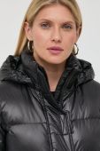 Пухова куртка Armani Exchange жіноча колір чорний зимова (2660872)