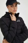 Куртка EA7 Emporio Armani жіноча колір чорний перехідна (2894452)