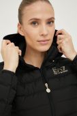 Куртка EA7 Emporio Armani жіноча колір чорний перехідна (2499348)