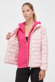 Куртка EA7 Emporio Armani жіноча колір рожевий перехідна (3448630)