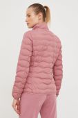 Куртка EA7 Emporio Armani жіноча колір рожевий перехідна (2731218)