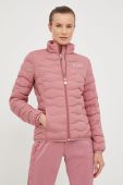 Куртка EA7 Emporio Armani жіноча колір рожевий перехідна (2731218)