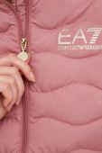 Куртка EA7 Emporio Armani жіноча колір рожевий перехідна (2731218)