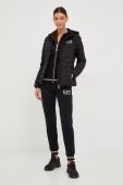 Куртка EA7 Emporio Armani жіноча колір чорний перехідна (2731213)