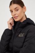 Куртка EA7 Emporio Armani жіноча колір чорний перехідна (2731213)