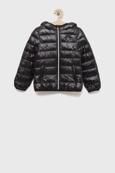 Дитяча куртка United Colors of Benetton колір чорний (2631156)