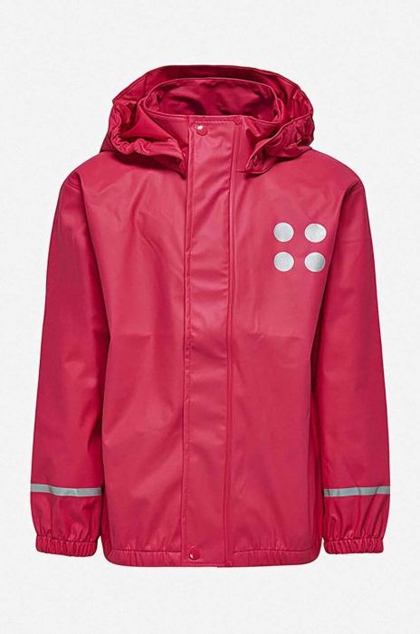 Дитячий дощовик Lego колір рожевий Jamaica 101 Rain Jacket 19453 690
