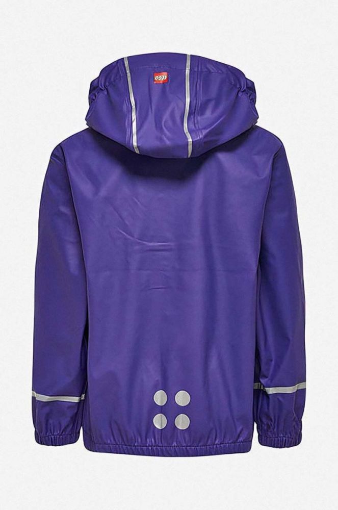 Дитячий дощовик Lego колір фіолетовий Jamaica 101 Rain Jacket 19453 690 фото 2
