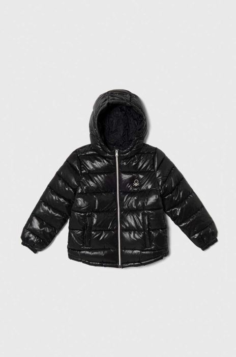 Дитяча куртка United Colors of Benetton колір чорний (3461554)