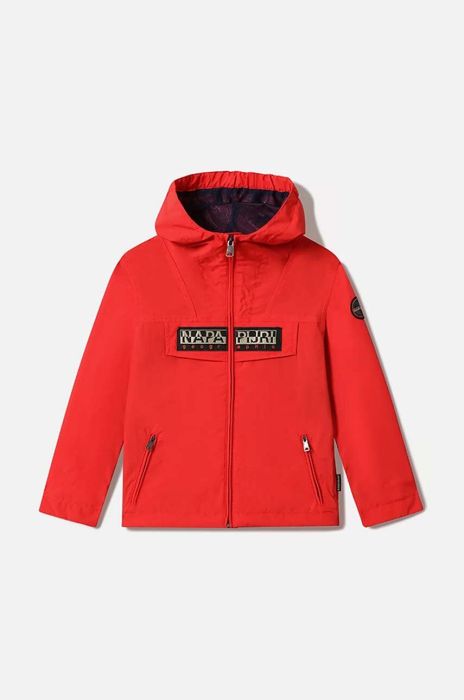 Дитячий дощовик Napapijri колір червоний