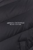 Пухова куртка Armani Exchange чоловіча колір чорний зимова (1633389)