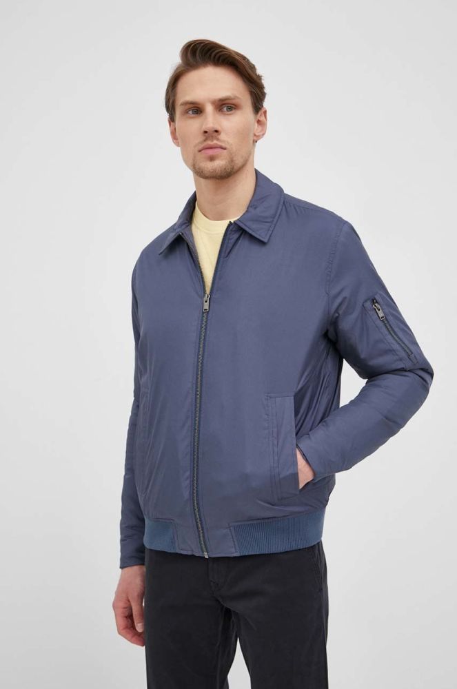 Куртка Selected Homme чоловіча колір синій перехідна (2078813)