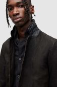 Замшева куртка AllSaints чоловіча колір сірий перехідна (3643275)