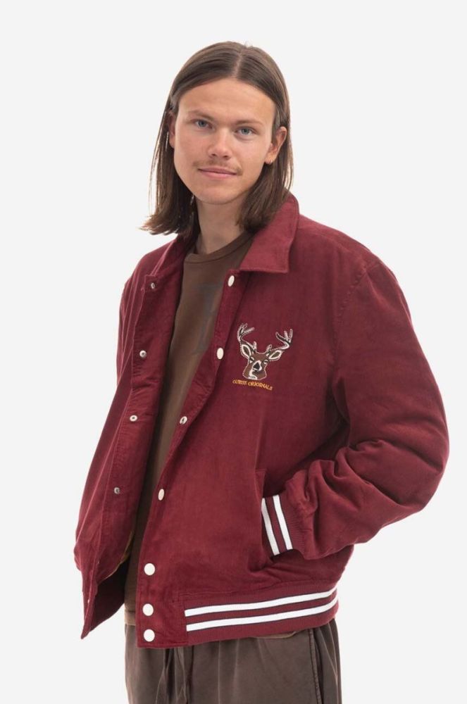 Куртка-бомбер Guess Originals x Simon Corduroy чоловічий колір зелений перехідна M2BL07.WEUW0-F82E фото 7