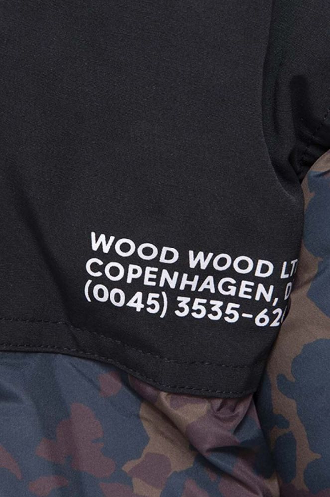 Пухова куртка Wood Wood чоловіча колір коричневий зимова 12035909.1223-KHAKIAO фото 5