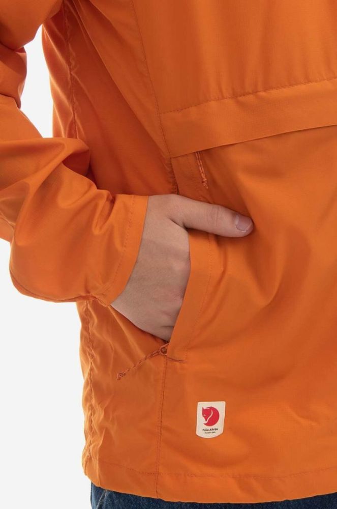 Куртка Fjallraven High Coast Lite Anorak чоловіча колір помаранчевий перехідна F82601.207-207 фото 3