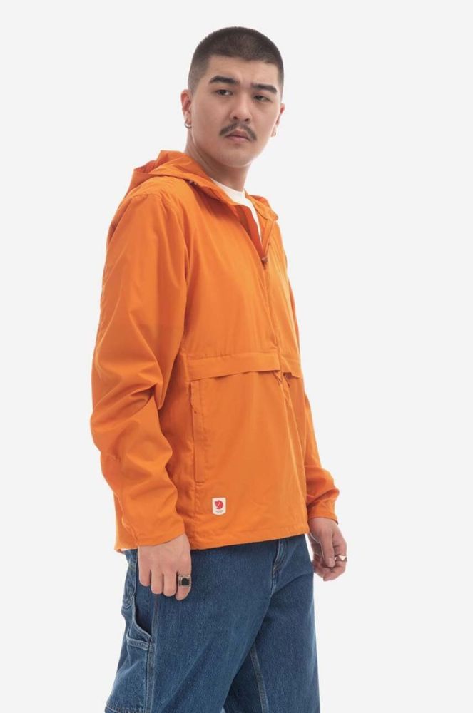 Куртка Fjallraven High Coast Lite Anorak чоловіча колір помаранчевий перехідна F82601.207-207 фото 8
