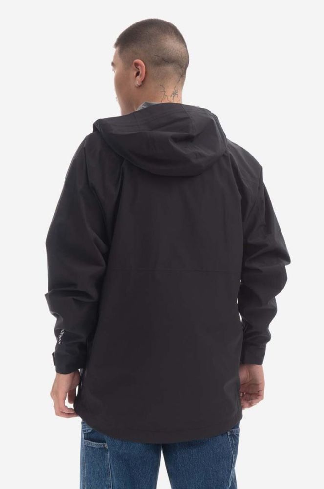Дощовик Fjallraven Vardag Hydratic Anorak чоловіча колір чорний перехідна F86688.550-550 фото 6