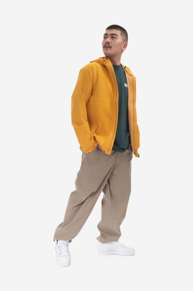 Дощовик Fjallraven Hydratic Trail Jacket чоловіча колір жовтий перехідна F86984.161-161 фото 4