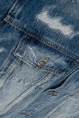Джинсова куртка KSUBI перехідна MSP23JK002-DENIMM колір блакитний