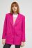 Піджак Noisy May колір рожевий однобортний однотонна