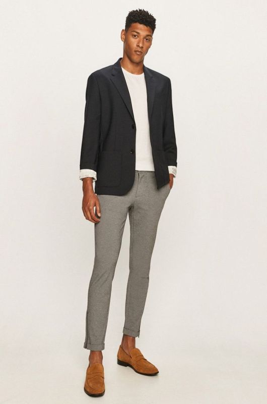 Lacoste Піджак колір темно-синій фото 2