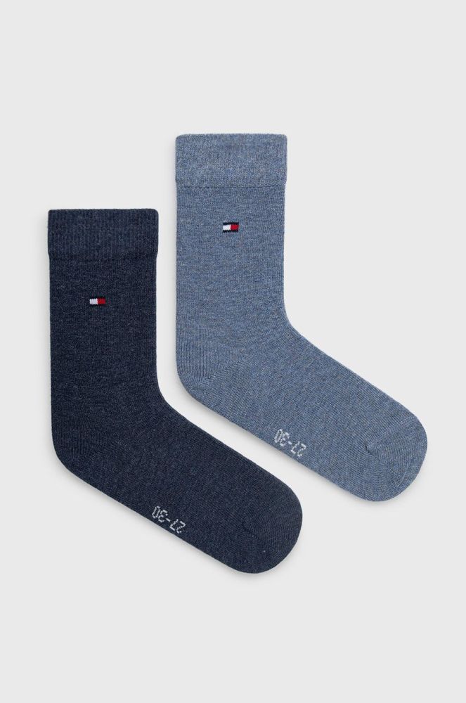 Дитячі шкарпетки Tommy Hilfiger (2-pack) колір блакитний (1727513)