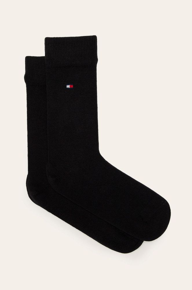 Дитячі шкарпетки Tommy Hilfiger (2-pack) колір чорний
