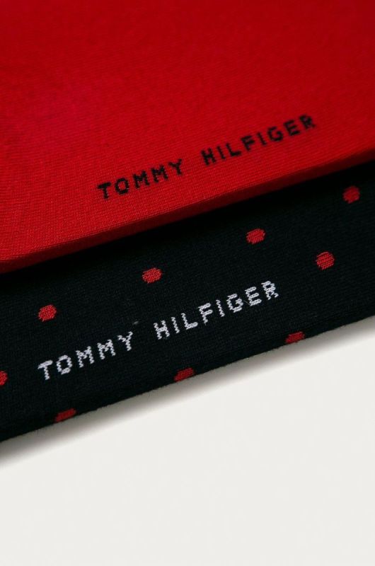 Tommy Hilfiger - Шкарпетки (2-pack) колір червоний (1240262) фото 2