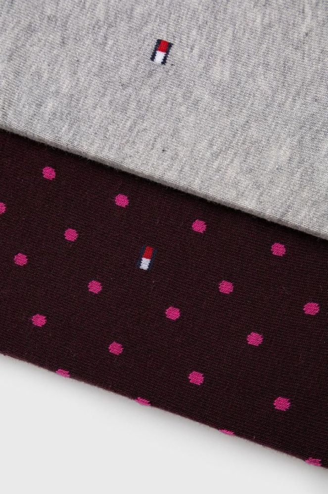 Шкарпетки Tommy Hilfiger (2-pack) колір фіолетовий фото 2