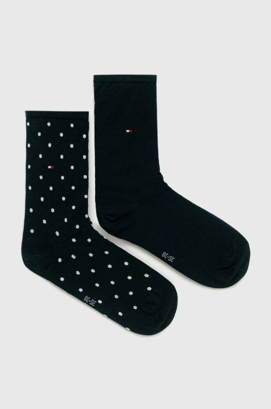 Tommy Hilfiger - Шкарпетки (2-pack) колір темно-синій (1167022)