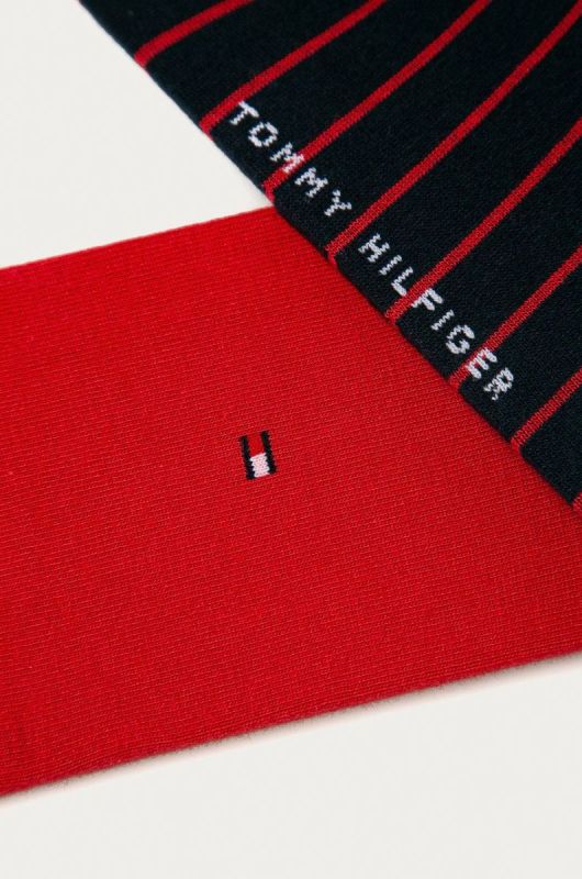 Шкарпетки Tommy Hilfiger  (2 pack) жіночі колір барвистий фото 2